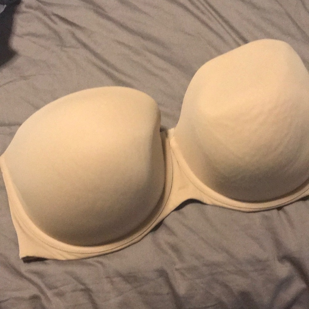 Size 44F strapless Cacique bra from Lane Bryant